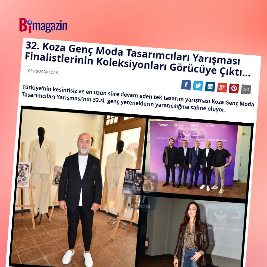 Bi Magazin - 32. Koza Genç Moda Tasarımcıları Yarışması Finalistlerinin Koleksiyonları Görücüye Çıktı...