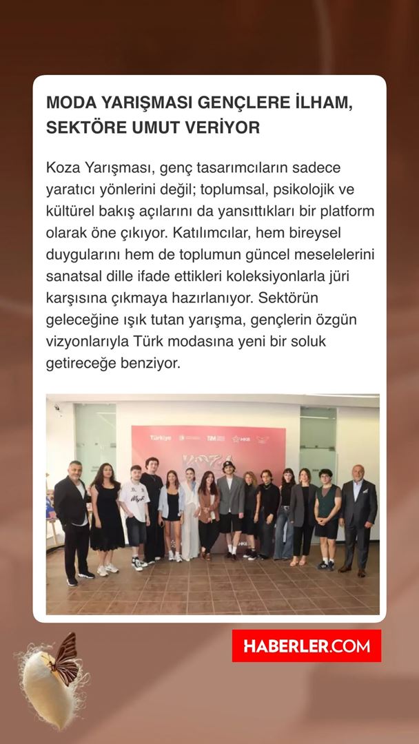 Moda Yarışması Gençlere İlham, Sektöre Umut Veriyor