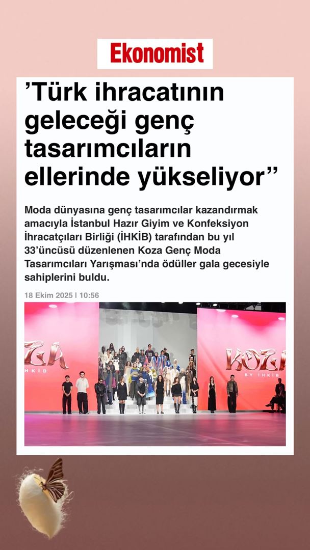 Türk İhracatının Geleceği Genç Tasarımcıların Ellerinde Yükseliyor