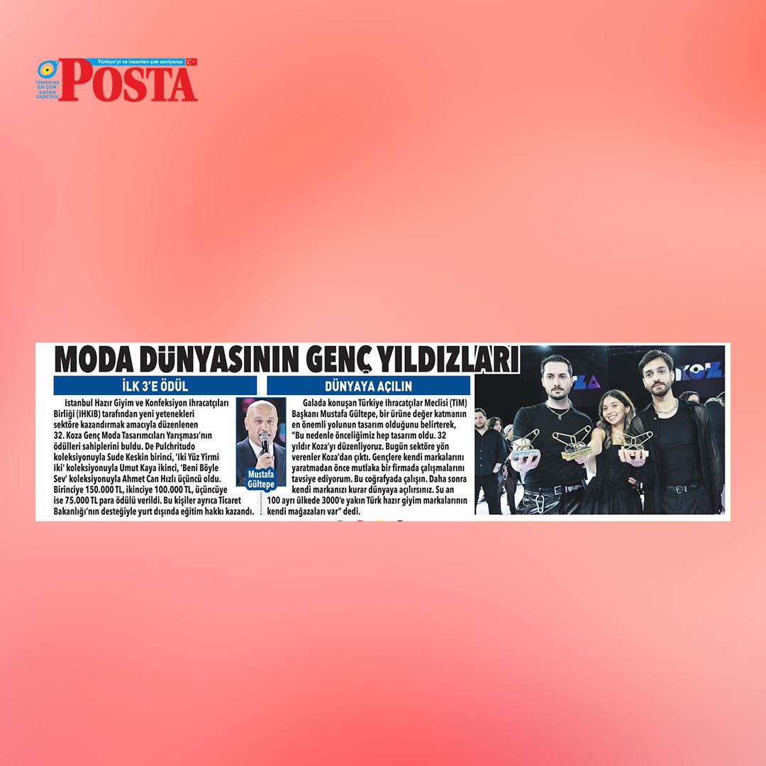 Posta - Moda Dünyasının Genç Yıldızları